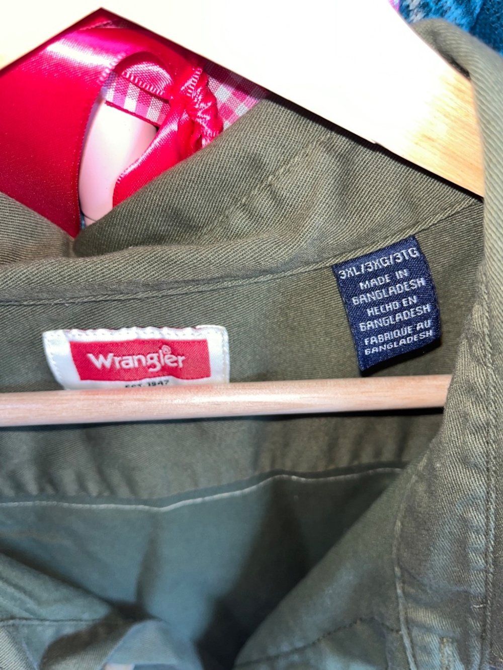 Hand Painted Wrangler Button Down - Picture 3 of 8